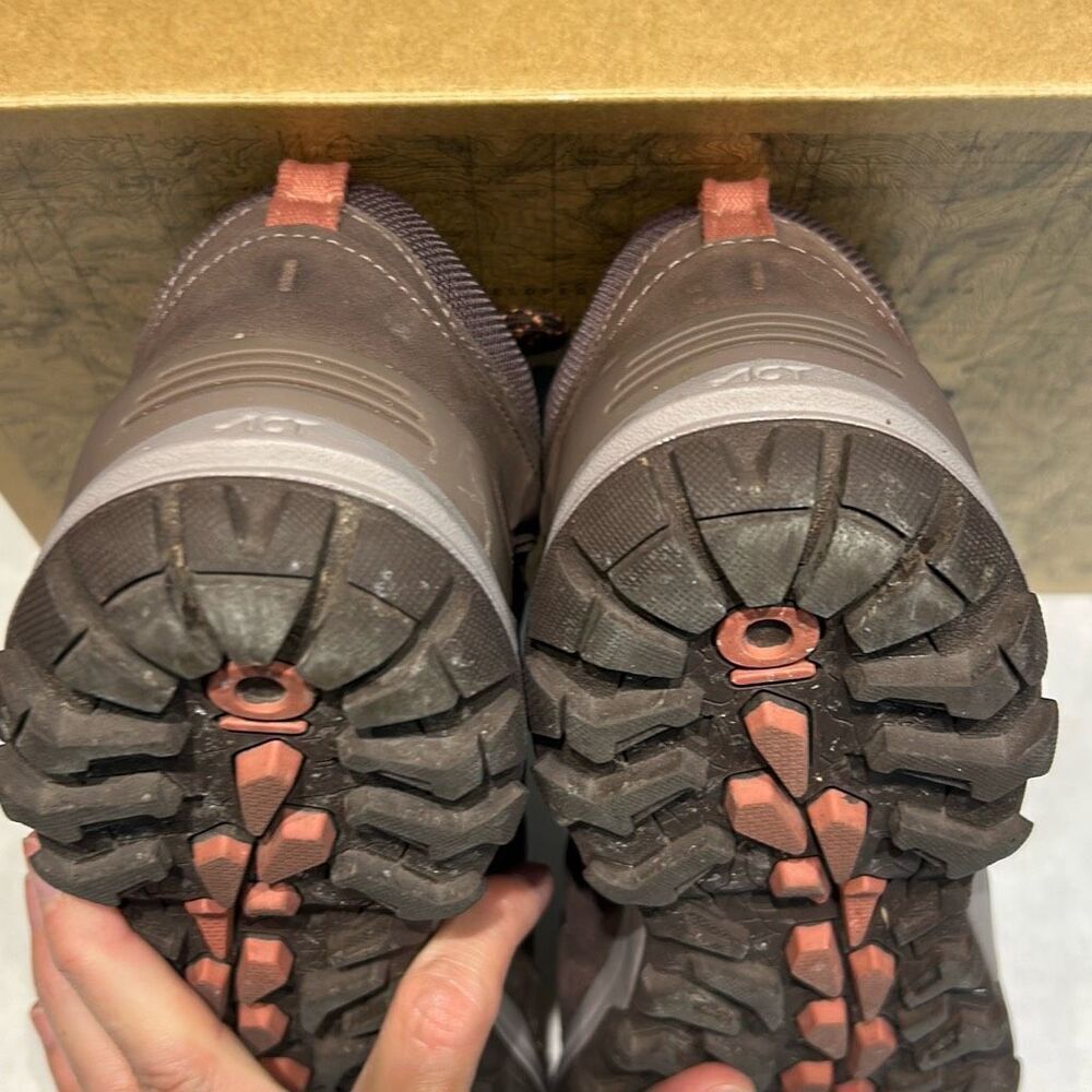 Oboz Womens Sypes Mid Leather B-Dry Waterproof Hiking Boots Sz 7.5 Peppercorn 77 - Picture 8 of 11